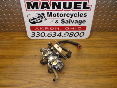 2016 R3 Throttle Body 2015 15 Yamaha YZF R3 Throttle Bodies And Fuel Line 500 Miles | eBay