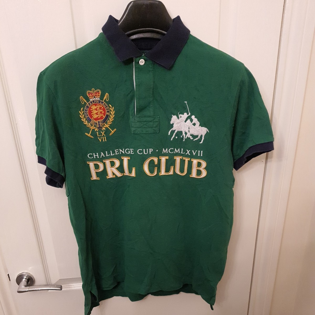 Polo Ralph Lauren Challenge Cup Green Polo Shirt PRL Club