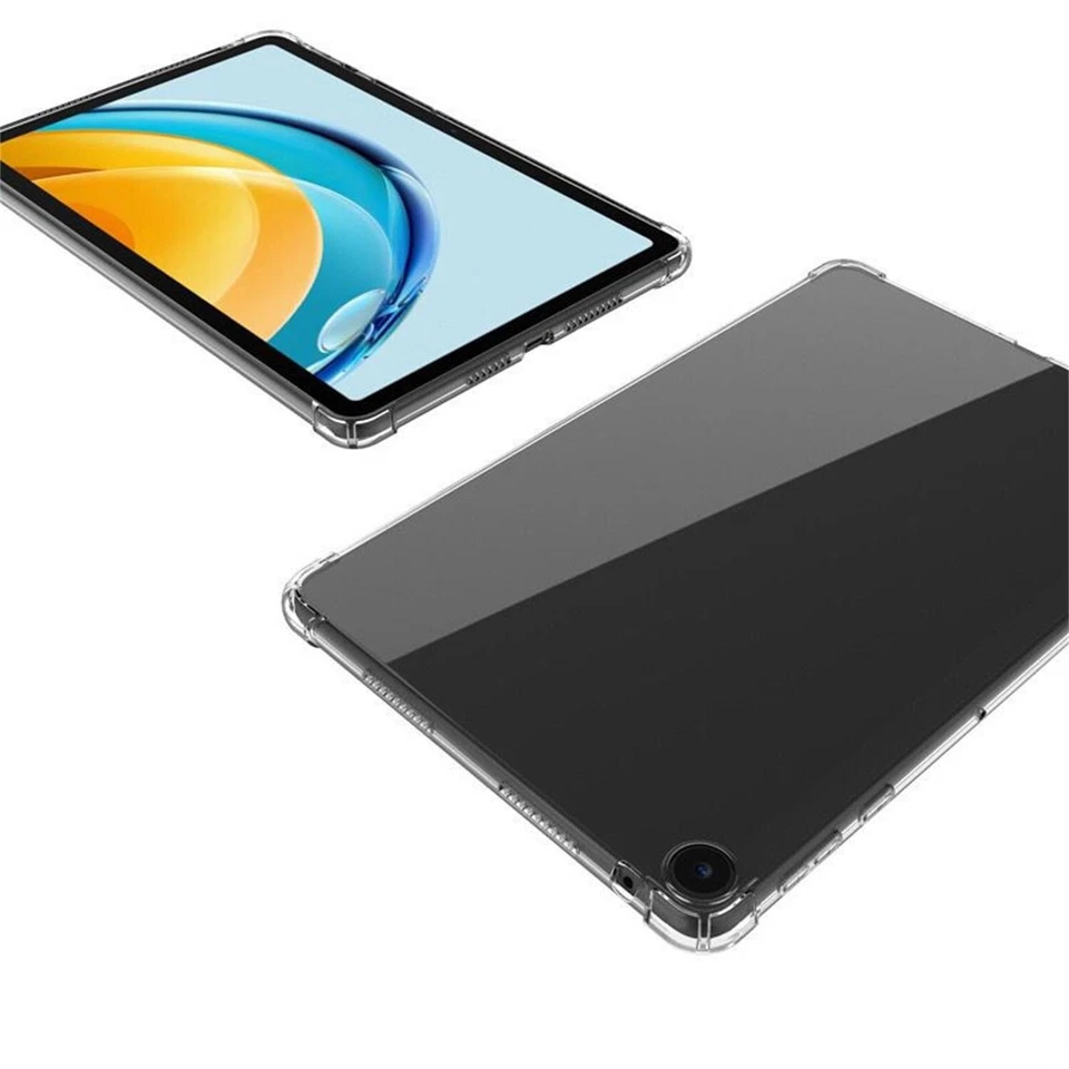 Tablet Case [Select Model] - Soft TPU Case Silicone Cover Clear Back Skin A01TM - Image 4 of 4