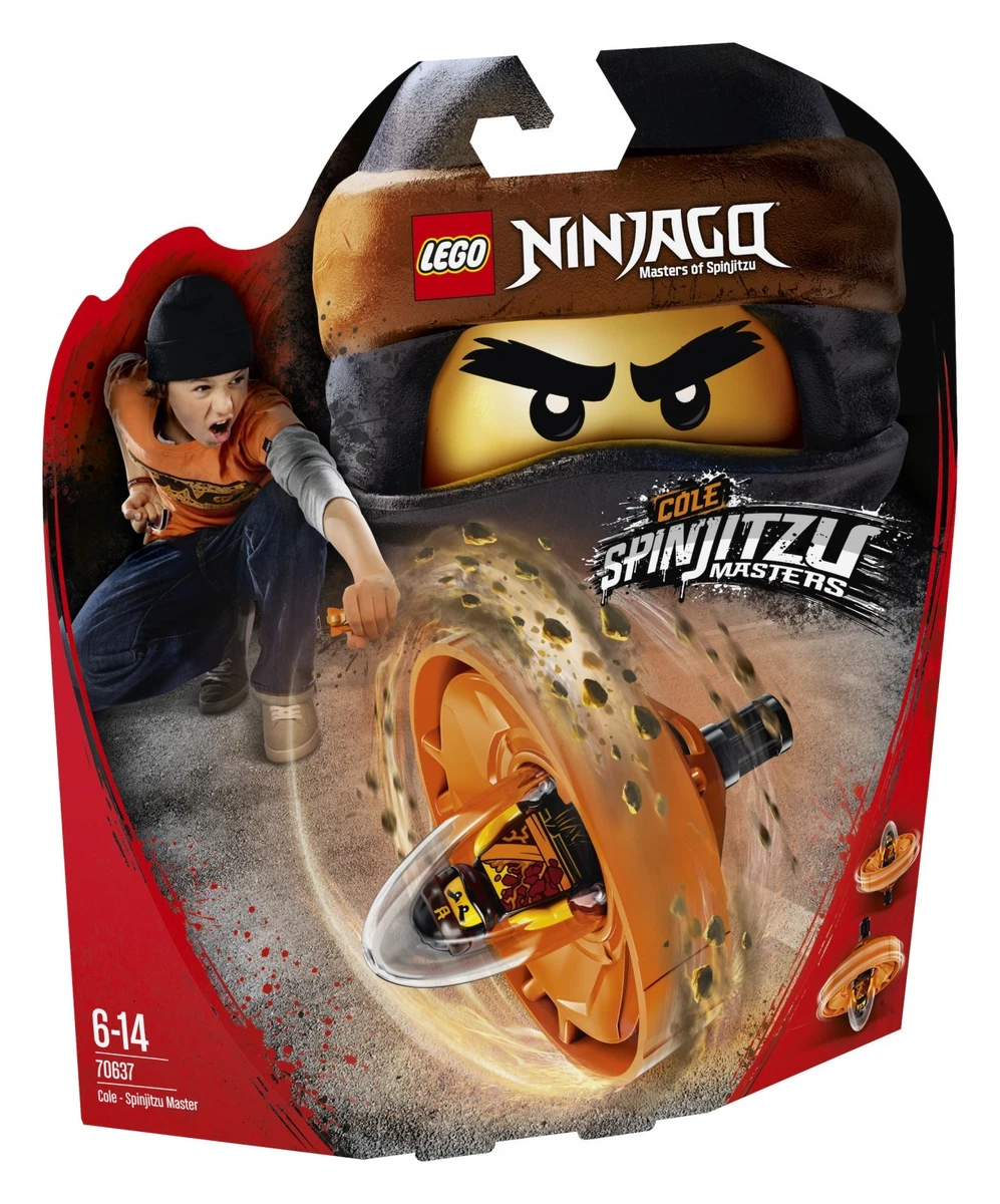 LEGO® NINJAGO® 70637 Spinjitzu-Meister Cole NEU OVP_ NEW MISB NRFB 