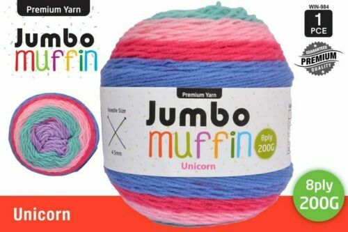 5x 100% 8 ply Knitting Yarn JUMBO Premium Acrylic Crochet Craft 200g Super Soft - Picture 12 of 27