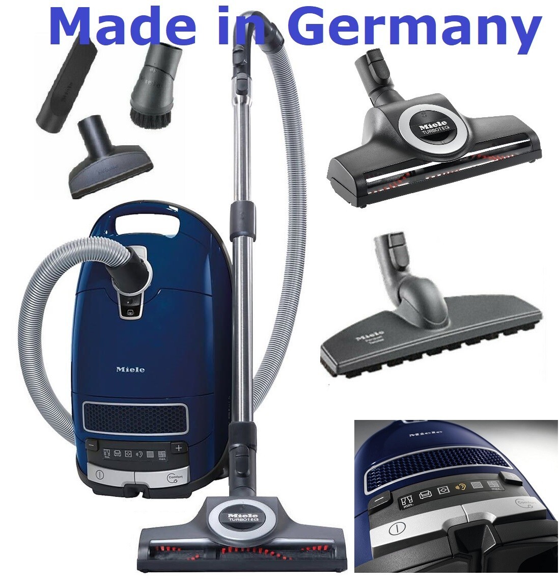 Miele Complete C3 Multi Surface Canister Vacuum Cleanser w/ Turbo Head