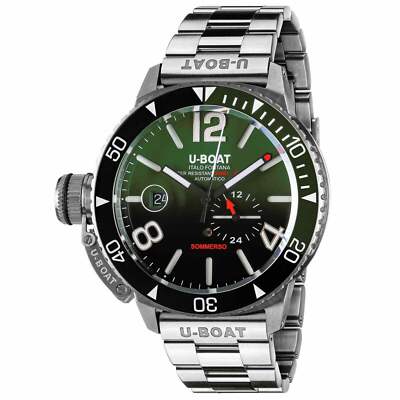 U-Boat 9520/MT Sommerso Ceramic Green Watch