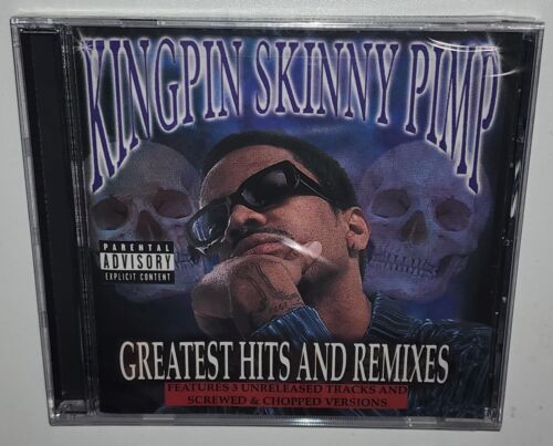 KINGPIN SKINNY PIMP GREATEST HITS & REMIXES (2001) BRAND NEW SEALED CD - Picture 1 of 1