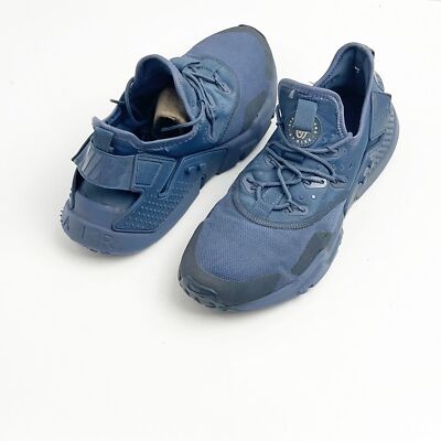 NIKE Drift Diffused Blue Air Huarache Sneakers Shoes #AH7334-400, Size 8