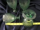 4 VILLEROY & BOCH crystal BOSTON green WINE GOBLET glasses BEAUTIFUL! — photo 4