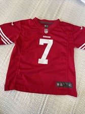 Nike NFL On Field San Francisco 49ers 7 Kaepernick Jersey Kids Sz L
