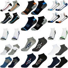 12 | 24 | 36 Paket Herren Sneaker Socken Sport Freizeit Baumwolle Kurz Quarter