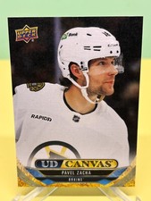 Pavel Zacha 24-25 Upper Deck Series 1 Canvas C-45 BOSTON BRUINS