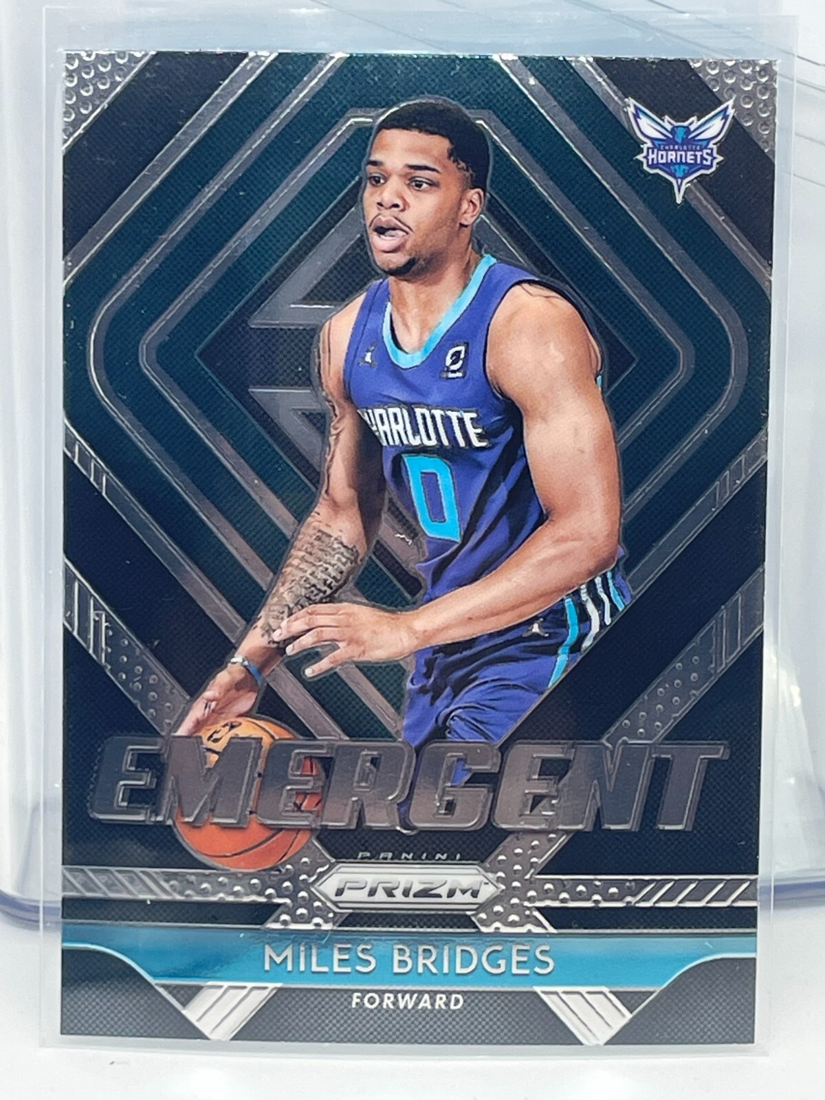 2018-19 Panini Prizm Emergent #12 Miles Bridges