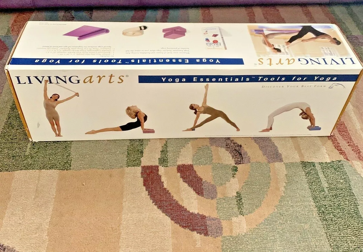 BEGINNERS YOGA MAT, ACCESSORIES, & INSTRUCTIONAL VIDEO Yoga Essentials Tools