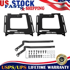 Racewill Lower and Recline Seat Bases Accessories Fit Polaris RZR 800/900/S 1000