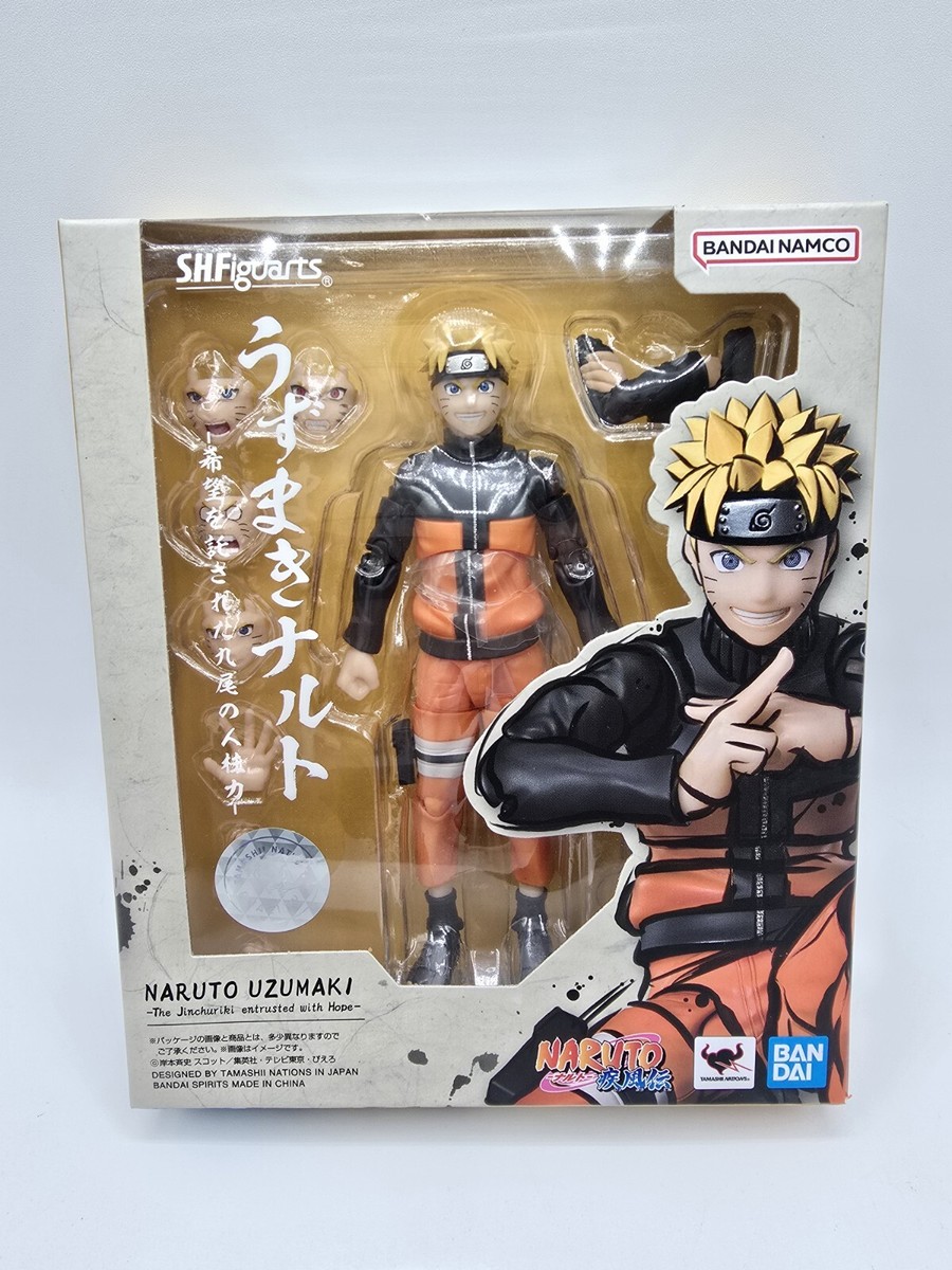SH Figuarts Naruto Uzumaki Action Figure Sealed Bandai Namco