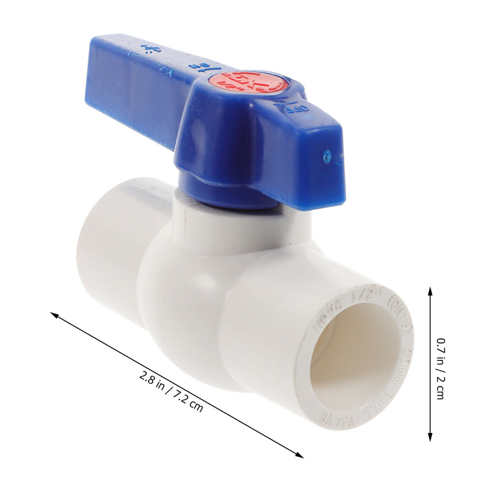 5 Pcs Water Pipe Valve Pvc Garden Hose Valves for Cold Lines eBay