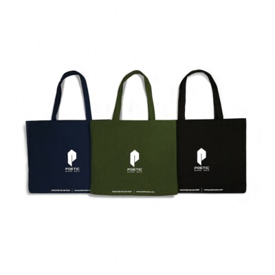 Poetic Tote Bag Sturdy Canvas/ 100% Cotton ECO-Friendly Tote Bags For Women
