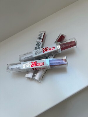 OVP Maybelline Superstay Color 1x Lippenstift 542 Cherry Pie + Balsam Lipstick m