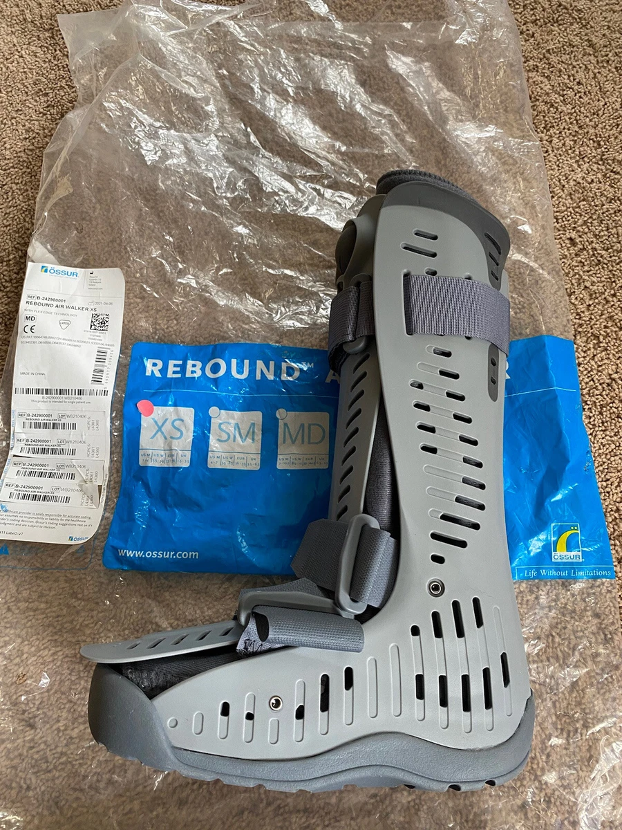 Ossur Rebound Air Walker Tall Medical Cam Walker Boot Inflated