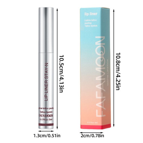 Lip Liner Peel off Lip Liner Tattoo, Lip Stain Peel Off Long Lasting Lip Gloss* - Picture 2 of 14