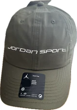 Air Jordan Sport Club Cap Olive Geen Jumpman Size L/XL Hat FZ2020 222 New