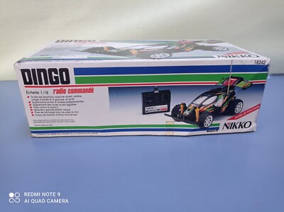 Voiture Télécommandée Nikko Dingo Vintage – Pour Pièces – Avec Boîte Et Télécommande