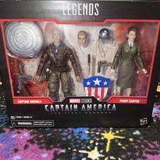 2018 Marvel Legends MCU The First Avenger 6  Captain America & Peggy Carter 2 Pk