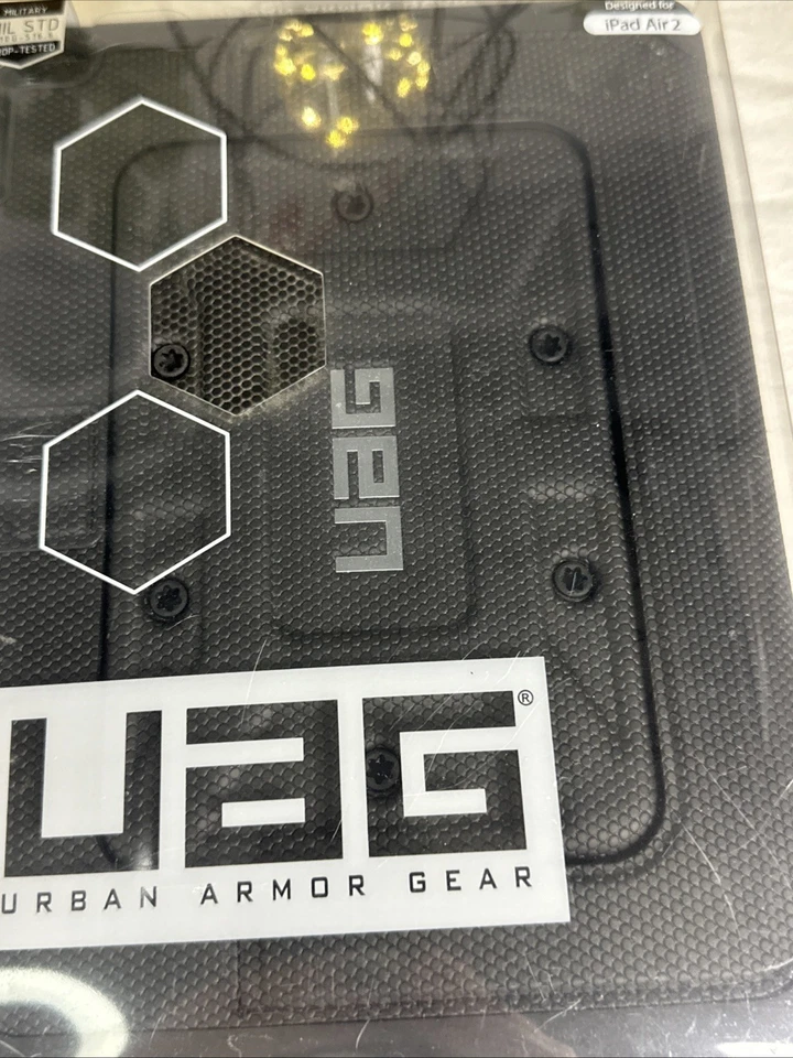 Urban Armor Gear UAG MIL-STD Scout Folio Case for iPad AIR2 - Black NEW - Image 2 of 4