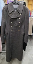Soviet USSR Russian Military Army Officer Wool Overcoat - Shinel -ORIGINAL !!!