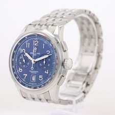 Breitling 42mm Premier Blue Dial Chronograph Automatic Full Kit AB0145 3