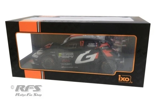 Toyota Yaris WRC Rally 1 Rally di Montecarlo 2025 Sebastien Ogier 1:18 IXO - Immagine 3 di 3