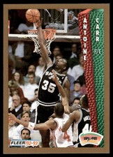 1992-93 Fleer Antoine Carr San Antonio Spurs #202