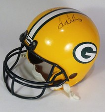 Signed Kids FOOTBALL HELMET-Nick Collins & Tramon Williams-GREEN BAY PACKERS