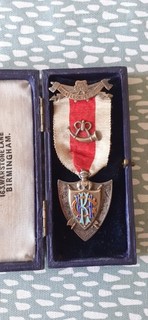 Hallmarked Silver Foresters Jewel