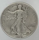 1941 Walking Liberty Half Dollar, 90% Silver