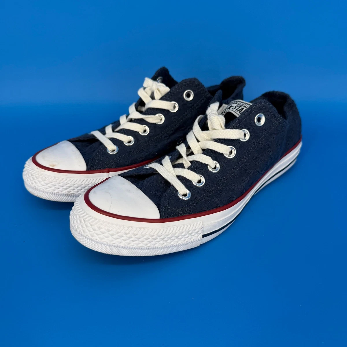 Converse Chuck Taylor All Star Low Navy Garnet W for sale | eBay