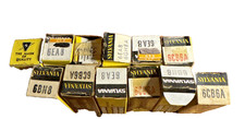 Sylvania Used Unknown Vintage Vacuum Tubes Radio AMP Tubes Not sure Read