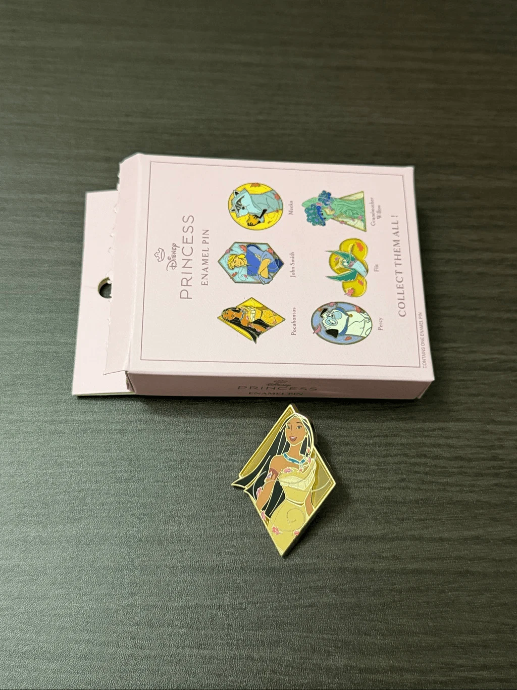 Disney Pocahontas Characters Blind Box Enamel Pin - Pocahontas