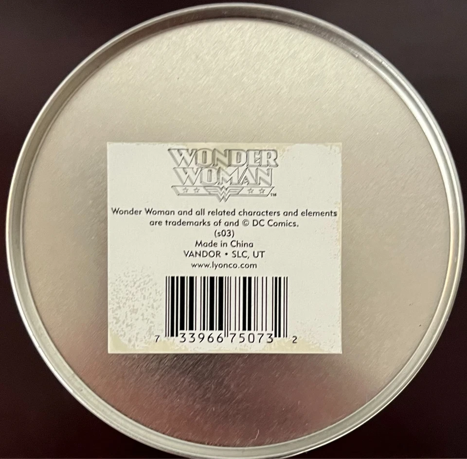 Wonder Woman Tin Stackable Pull Apart DC Comics Lyonco! - Image 3 of 3