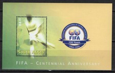 South Africa 2004,sport,football,soccer,MNH s.sheet