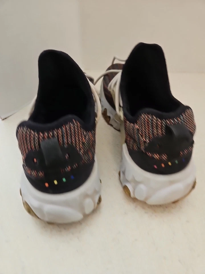 Nike React Presto Flyknit Multi Black Shoes Mens Sz 10 Sneakers 2020 CN1709-001 - Image 4 of 4