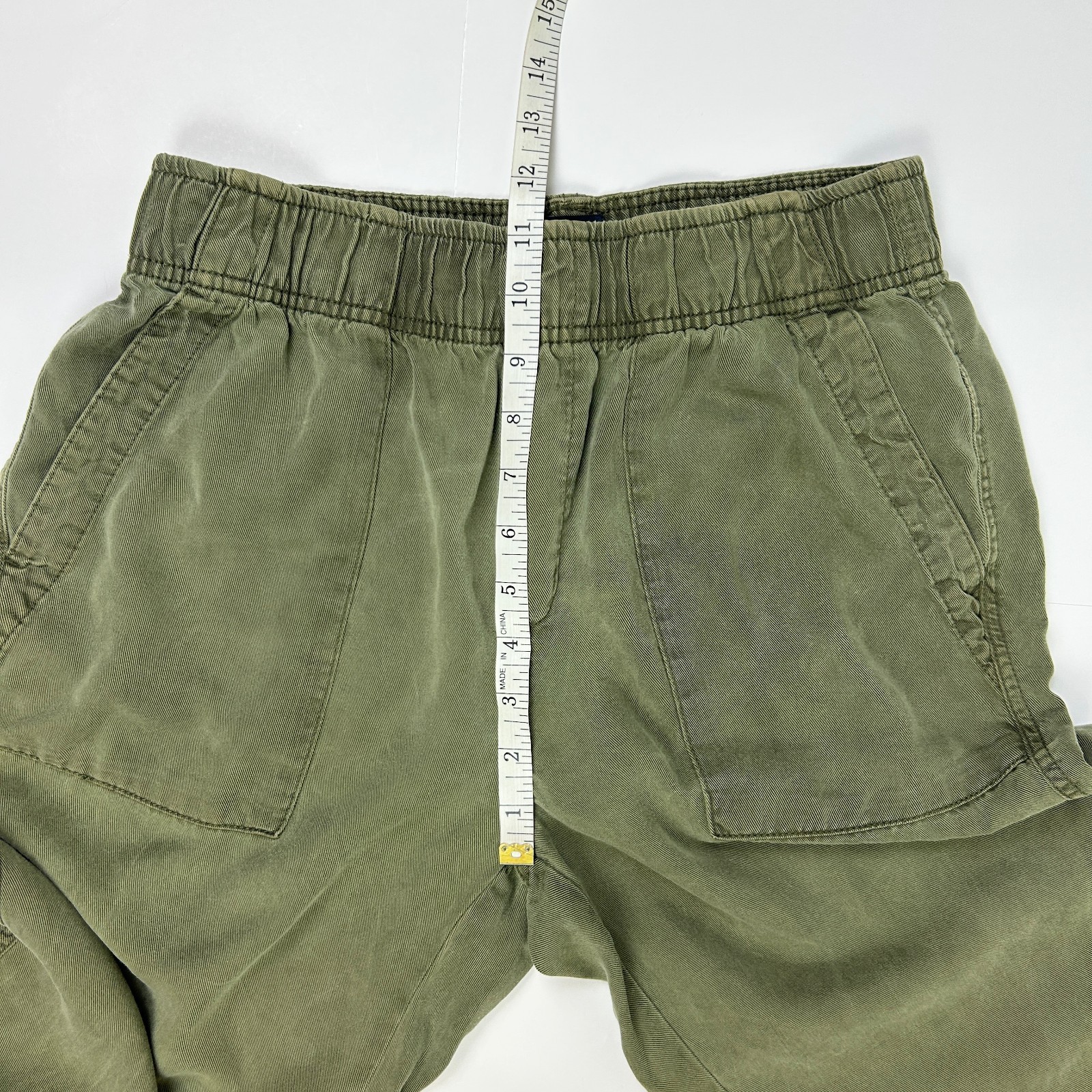 Gap Pull On Tencel Pants Lightweight Stretch Wais… - image 7