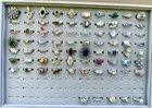 Vintage to Modern Ring Lot 75 Rings Costume Jewelry Some Marked All Wearable