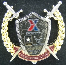AAFES Senior Enlisted Advisor Challenge Coin