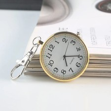 New Tiny Cute Quartz Pocket Watch with Keyring Men Women Quartz Watch for Nurses