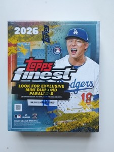 2026 TOPPS FINEST BASEBALL MEGA BOX (48 Cards) MLB Factory Sealed In Hand 