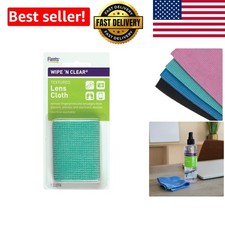 Machine Washable Textured Microfiber Cloth for Glasses and Electronics Cleaning