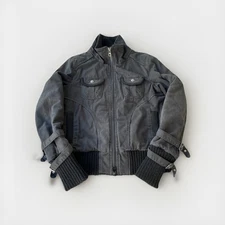 VTG STREETWEAR MAISON MARGIELA RICK OWENS STYLE CROPPED JACKET 90S
