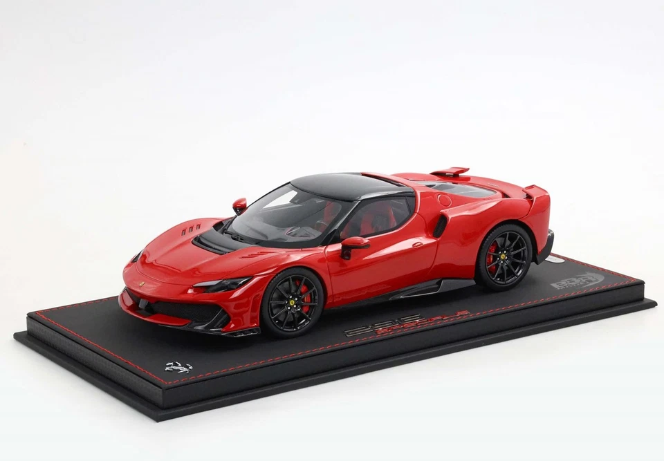 Ferrari 296 Speciale (Rosso Corsa) 1/18 BBR P18269B1 - Photo 1/4