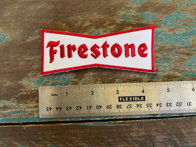VINTAGE FIRESTONE RUBBER TIRE COMPANY RACING PATCH RACE SUITS