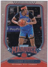 2020-21 Chronicles Marquee #250 Moses Brown RC Oklahoma City Thunder