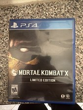 Mortal Kombat X Limited Edition PS4 Tested Free Shipping 1 Year Warranty